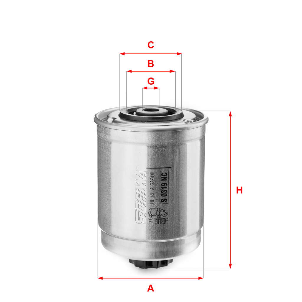 Filtre à carburant