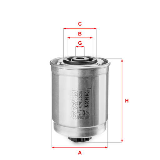 Filtre à carburant