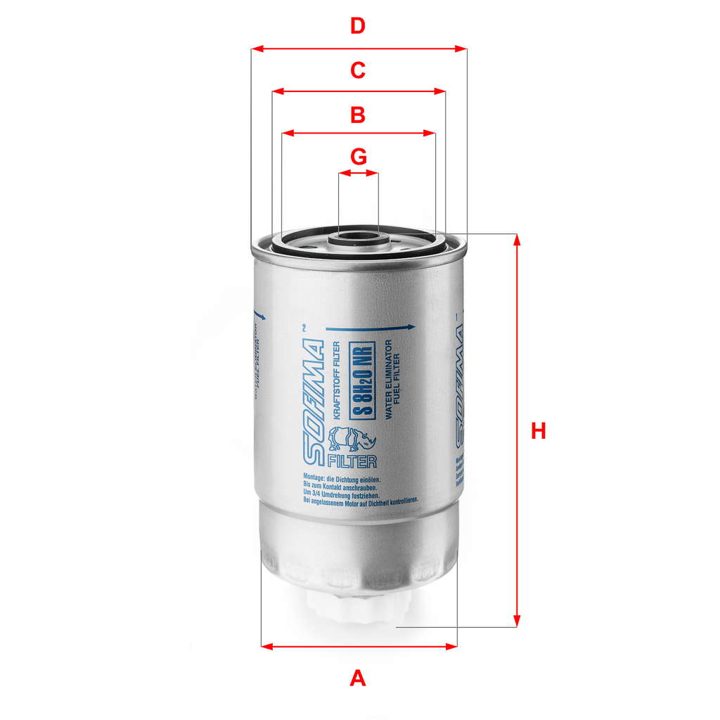 Filtre à carburant