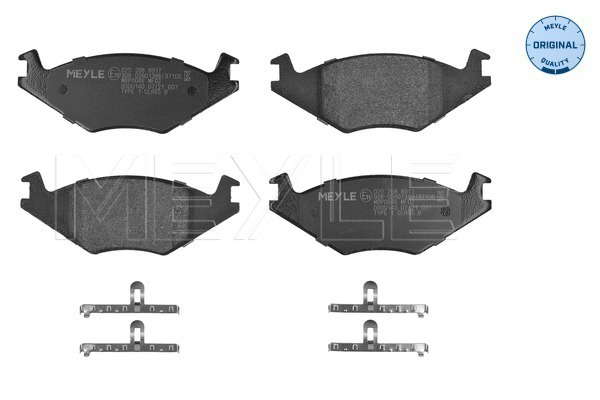 Jeu de plaquettes de frein avant