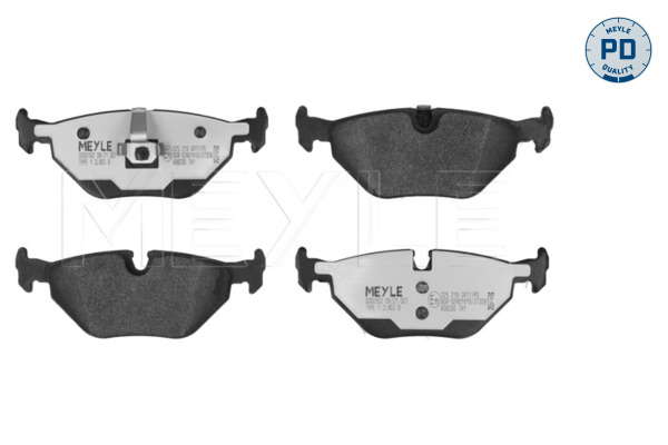 Jeu de plaquettes de frein arrière