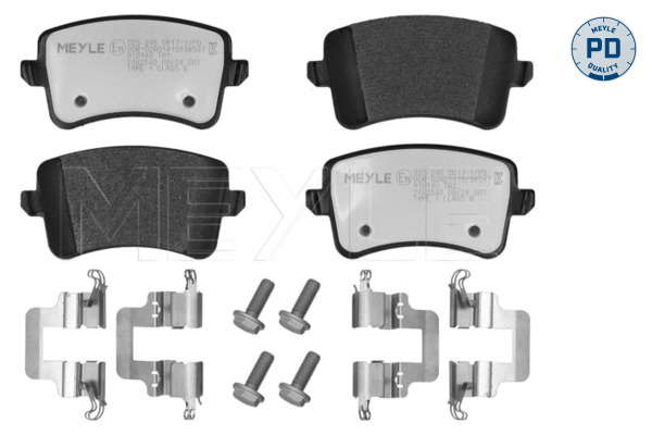 Jeu de plaquettes de frein arrière