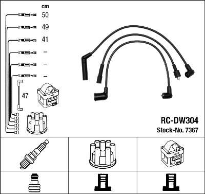 FAISCEAU HT / RC-DW304