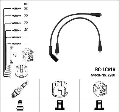 FAISCEAU HT / RC-LC616