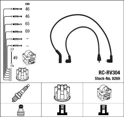 FAISCEAU HT / RC-RV304