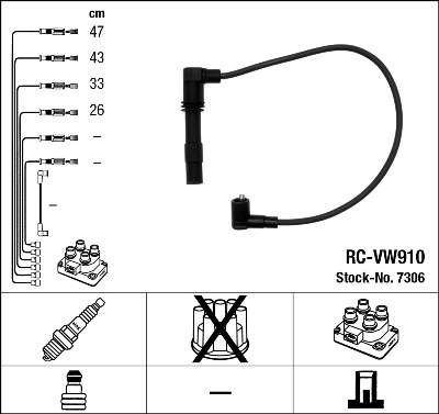 FAISCEAU HT / RC-VW910