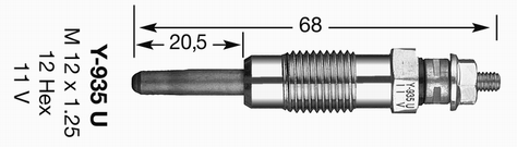 Bougie de préchauffage
