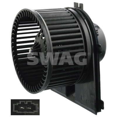 Moteur électrique, pulseur d'air d'habitacle