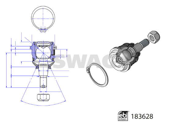 Rotule de suspension