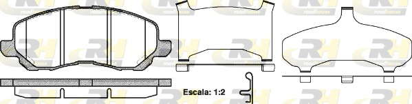 Plaquettes de frein