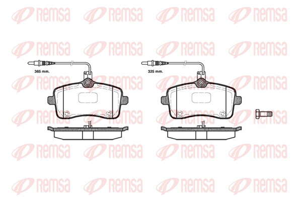 Plaquettes de frein