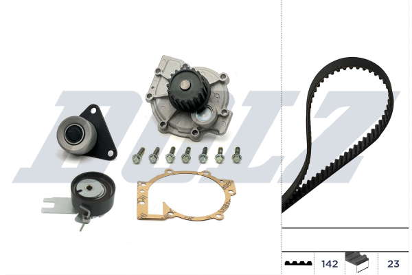 Kit de distribution + pompe à eau