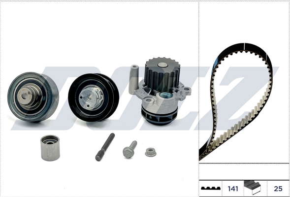 Kit de distribution + pompe à eau