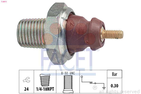 Pressostat d'huile