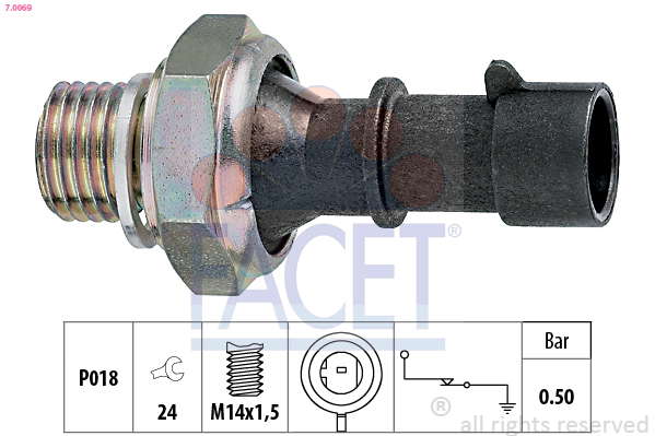 Pressostat d'huile