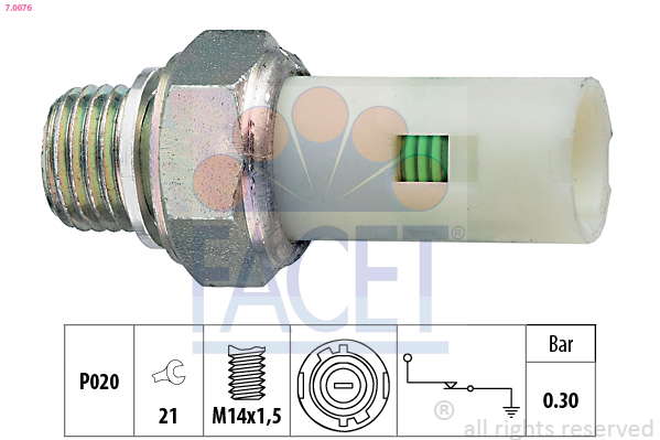 Pressostat d'huile