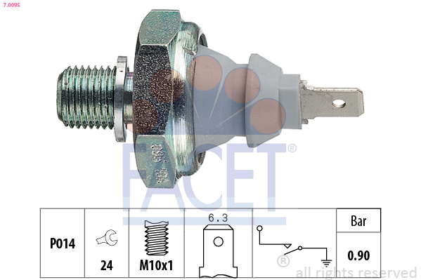 Pressostat d'huile