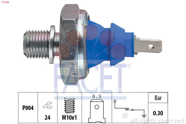 Pressostat d'huile