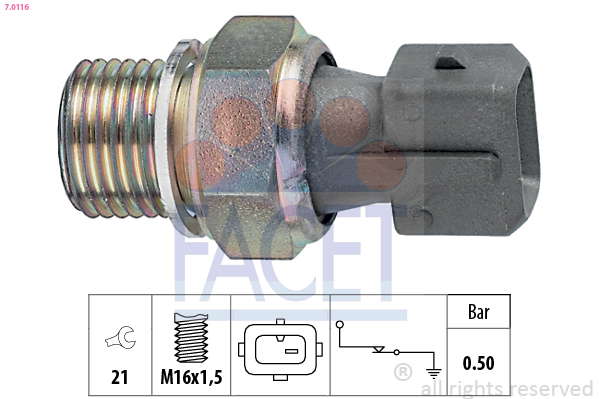 Pressostat d'huile