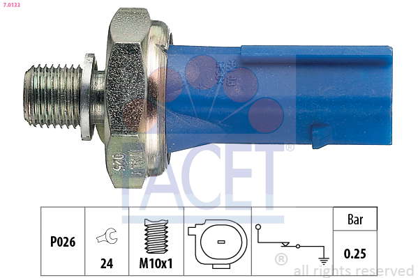 Pressostat d'huile