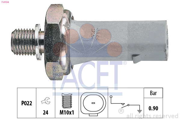 Pressostat d'huile