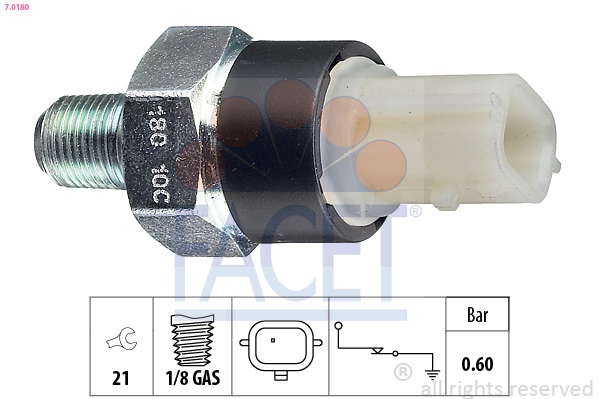 Pressostat d'huile