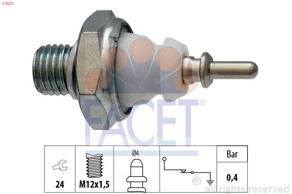 Pressostat d'huile