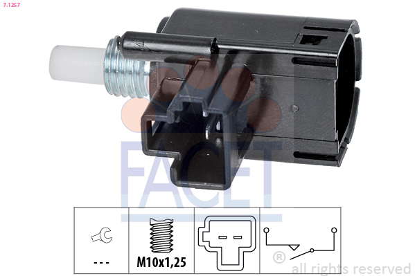 Interrupteur commande embrayage