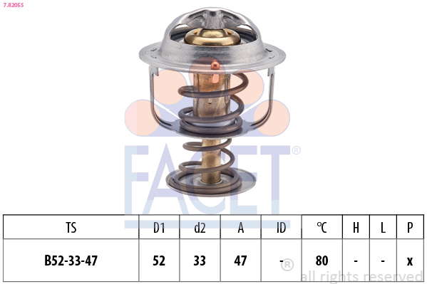 Thermostat d'eau