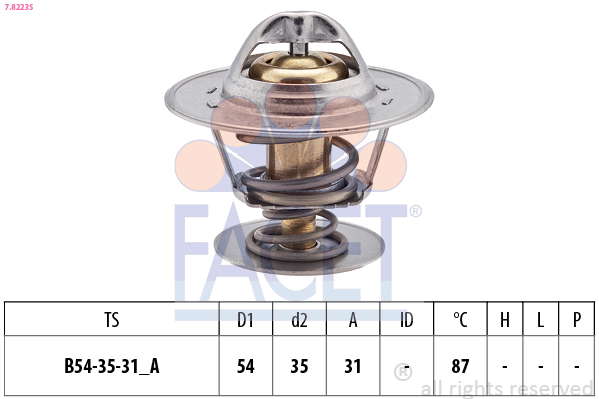 Thermostat d'eau