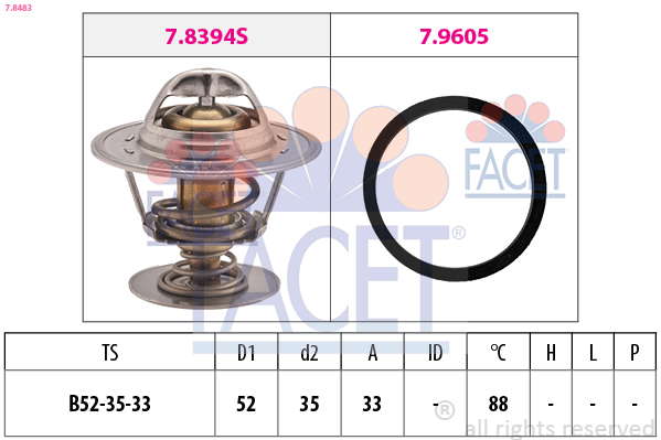Thermostat d'eau