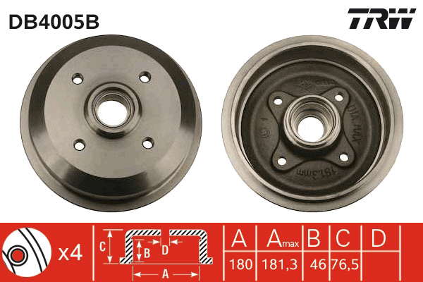 TAMBOUR DE FREIN + ROUL.