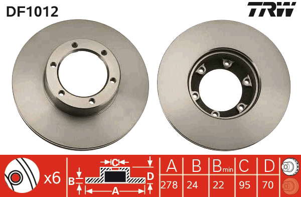 PAIRE DE DISQUES