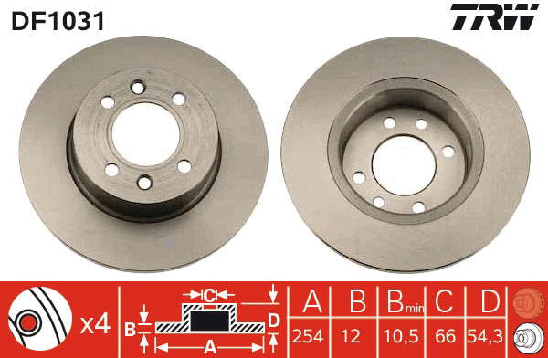 PAIRE DE DISQUES