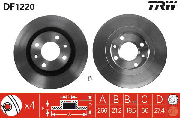 PAIRE DE DISQUES
