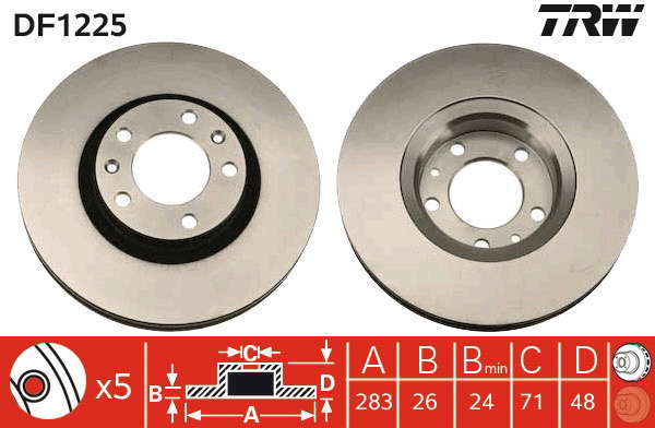 PAIRE DE DISQUES