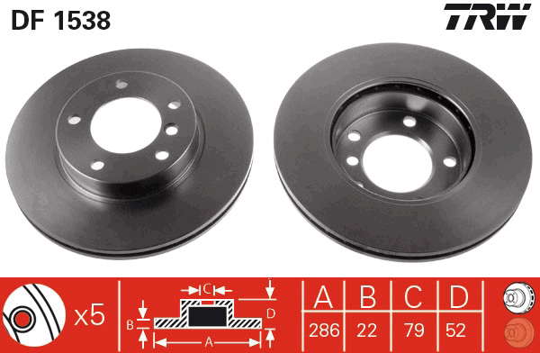 PAIRE DE DISQUES