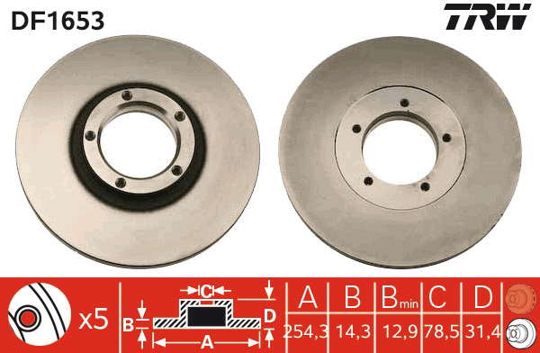 PAIRE DE DISQUES