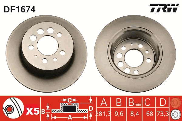 PAIRE DE DISQUES
