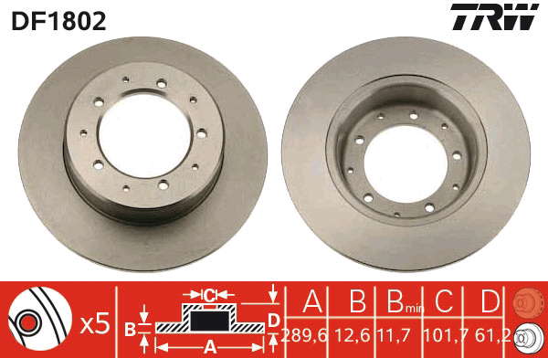 PAIRE DE DISQUES