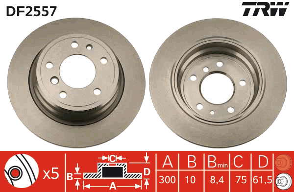 PAIRE DE DISQUES