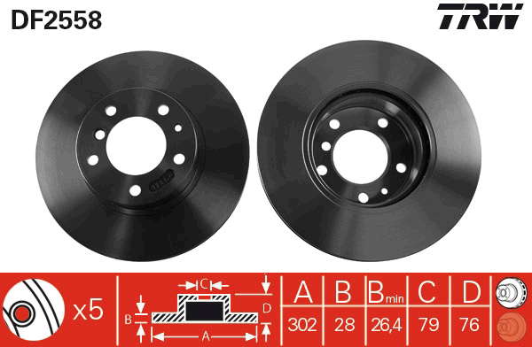 PAIRE DE DISQUES