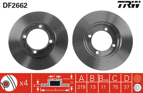 PAIRE DE DISQUES