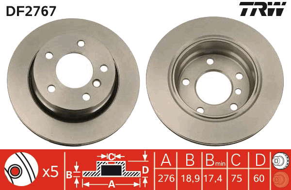 PAIRE DE DISQUES