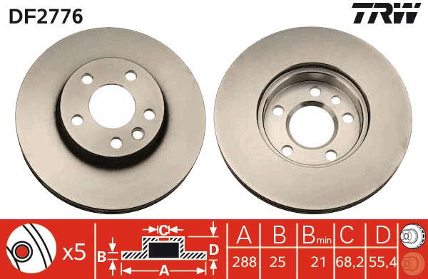 PAIRE DE DISQUES