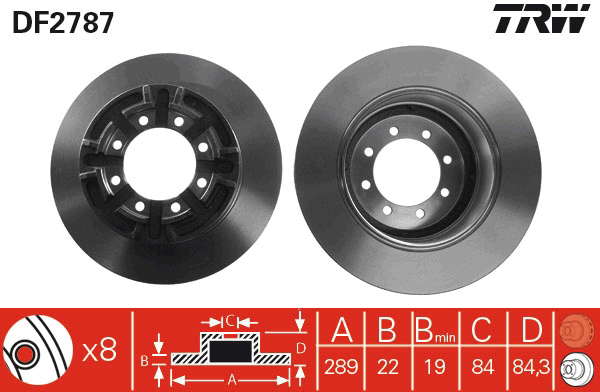PAIRE DE DISQUES