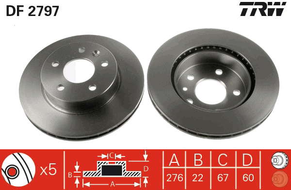 PAIRE DE DISQUES PEINTS