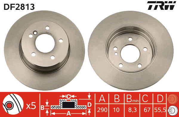 PAIRE DE DISQUES