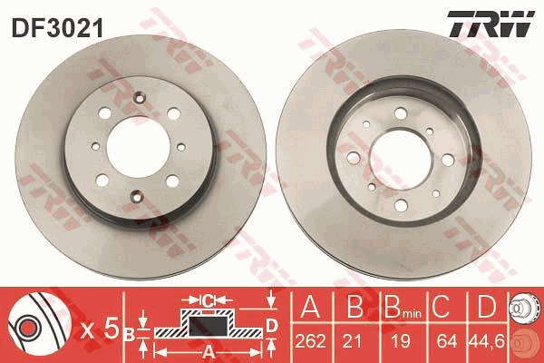 PAIRE DE DISQUES