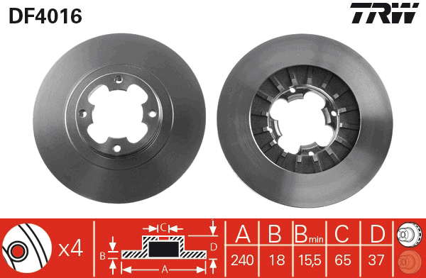 PAIRE DE DISQUES